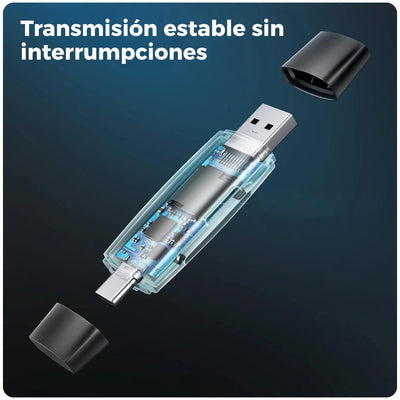 Ugreen Lector de tarjetas SD tipo C USB 3.0 OTG