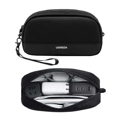 Ugreen Organizador de accesorios de viaje, multifuncional para cables, tarjeta SD, auriculares, cargador y más