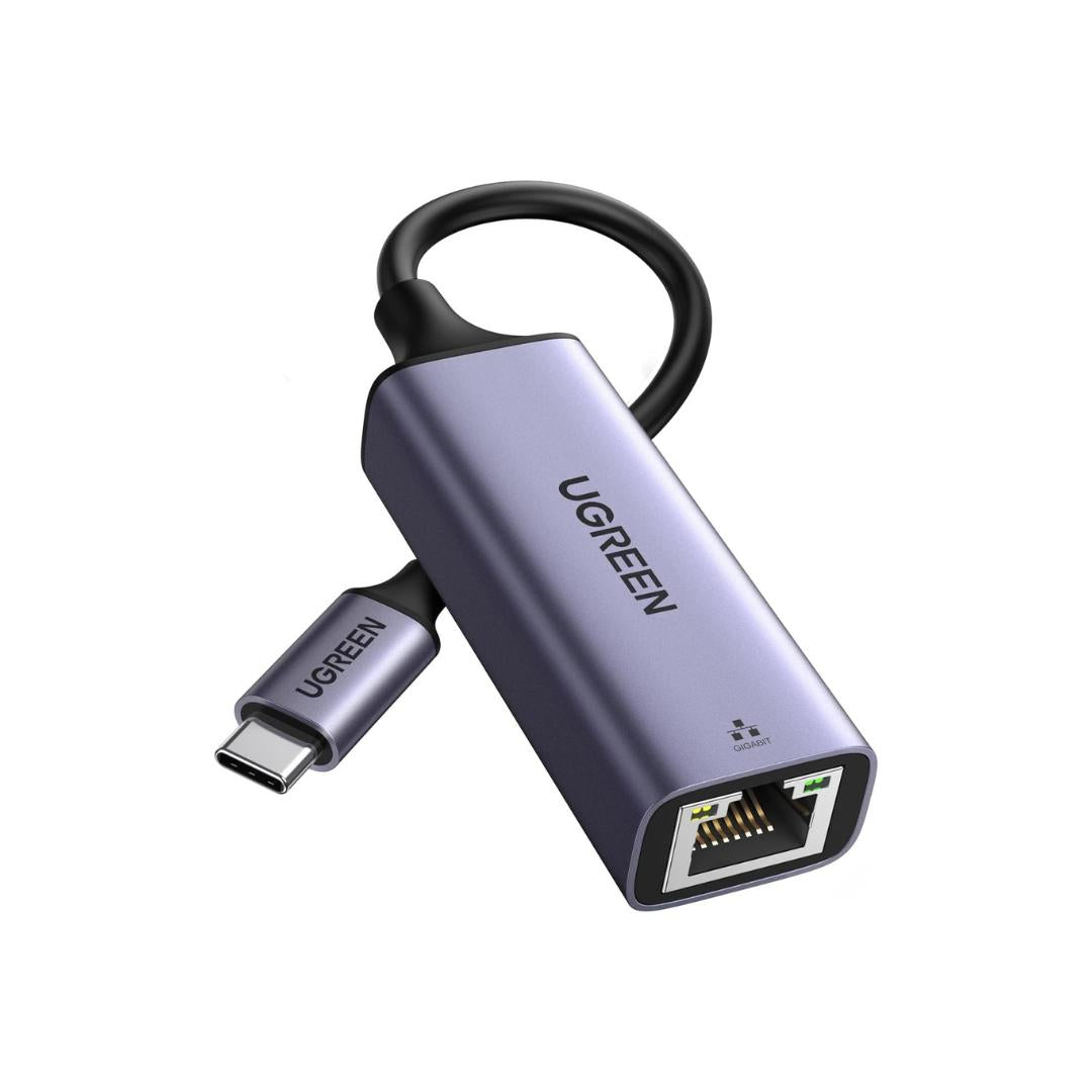 UGREEN Adaptador USB-C a Ethernet 1 Gbps – Plug & Play