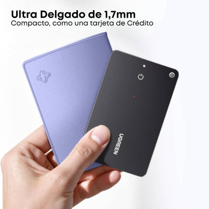 Ugreen FineTrack Slim S Bluetooth para Samsung, compatible con SmartThings, tarjeta rastreadora