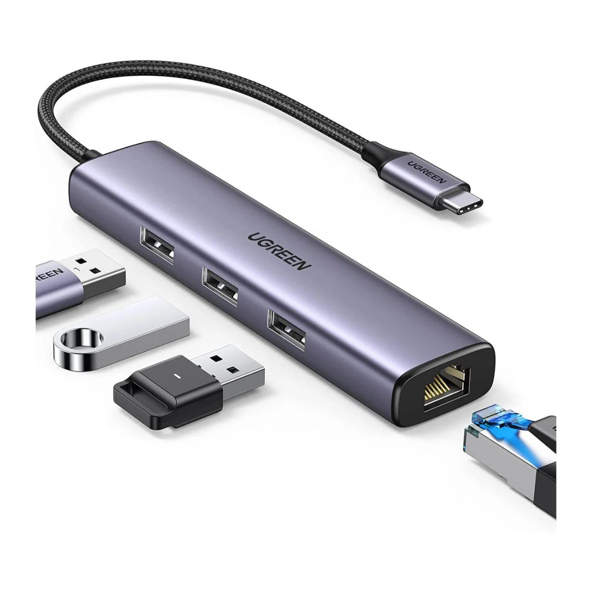 Ugreen Adaptador Ethernet - 3 USB 3.0