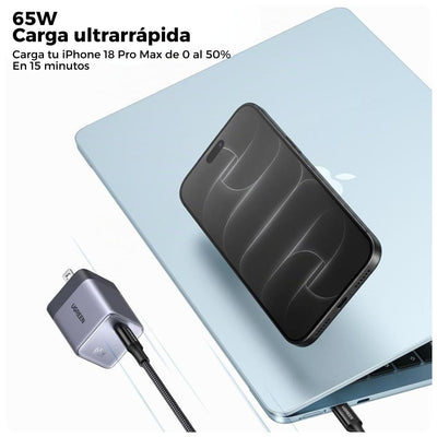 Ugreen Nexode Air 65w Cargador PD con Cable