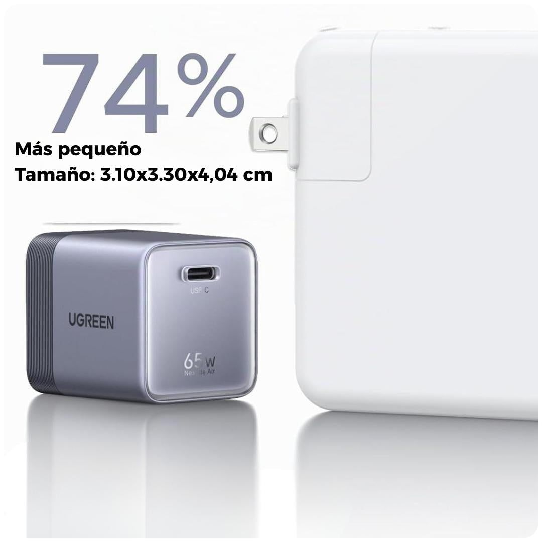 Ugreen Nexode Air 65w Cargador PD con Cable
