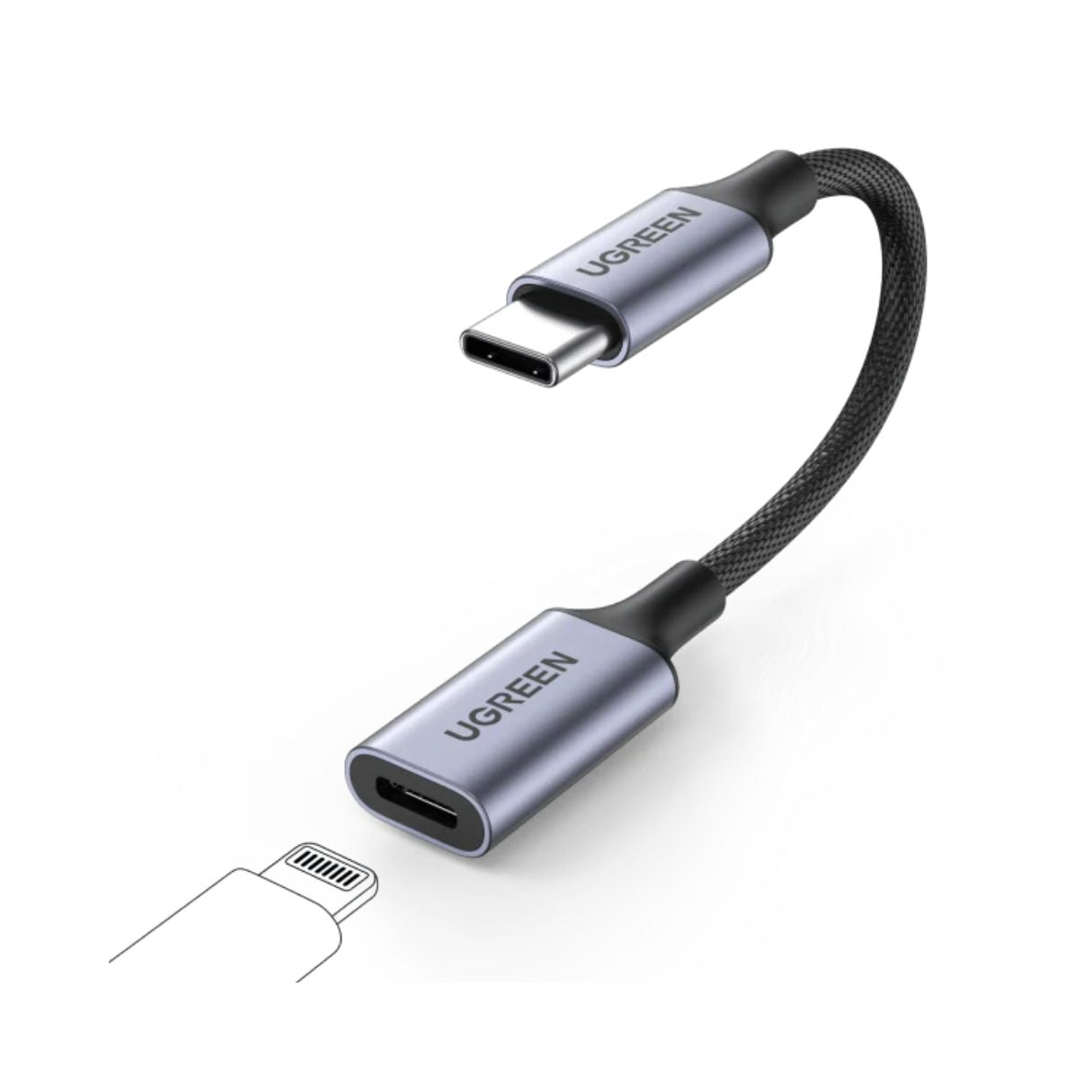 Ugreen Adaptador de Audio - USB C a Lightning