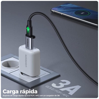 Adaptador USB C a USB - 10 Gbps
