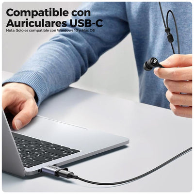 Adaptador USB C a USB - 10 Gbps