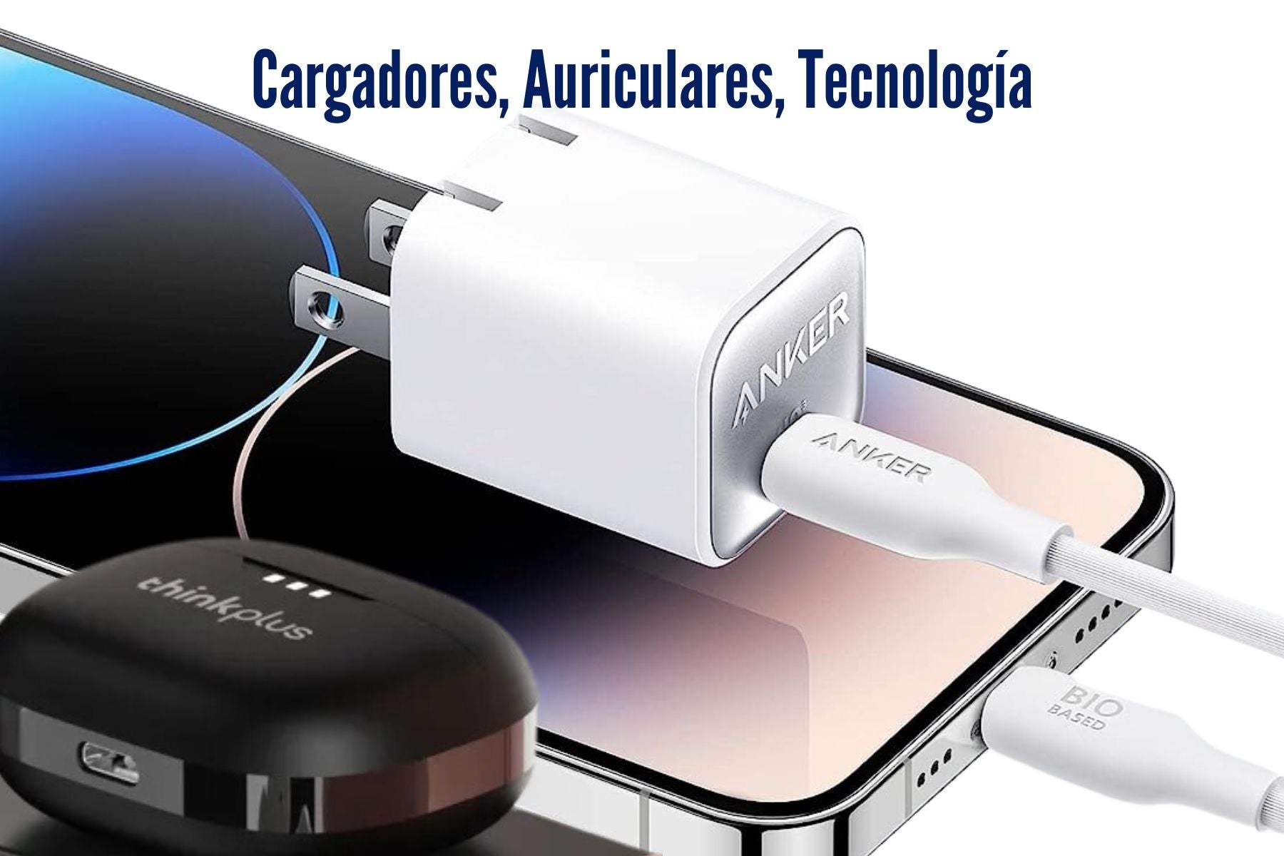 UGREEN CARGADOR USB C 30 W, NEXODE PLEGABLE PARA IPHONE 15/14/13/12/11 –  Novus