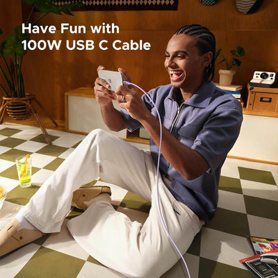 UGREEN Cable USB-C a USB-C 100W LED