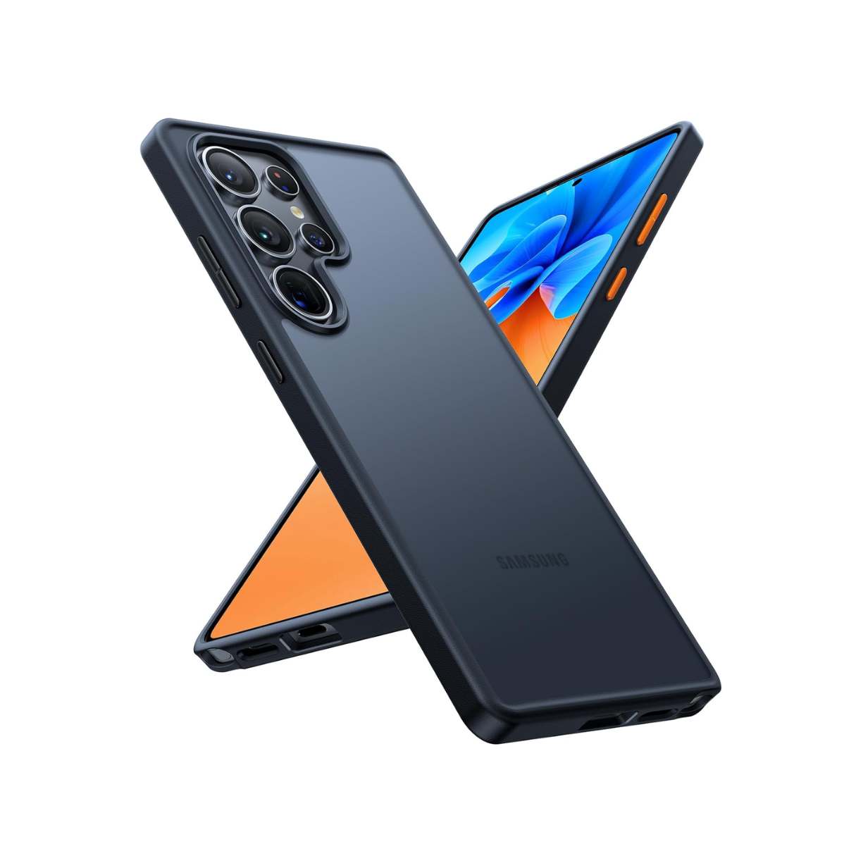 Torras Funda para Samsung Galaxy S25 Ultra negra