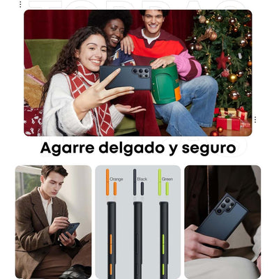 Torras Funda para Samsung Galaxy S24 Ultra negra
