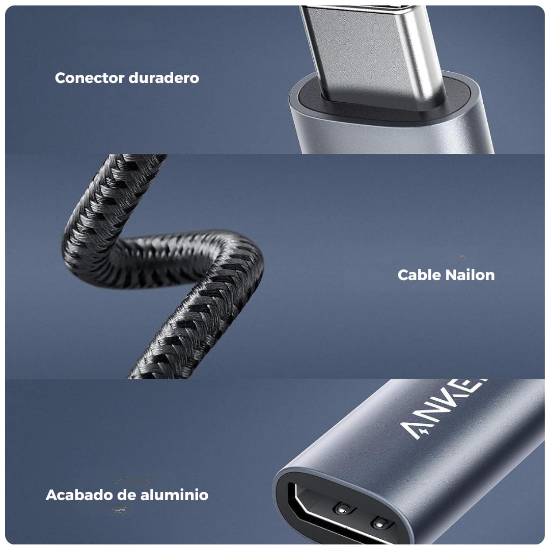 Anker adaptador usb-c a displayport hembra