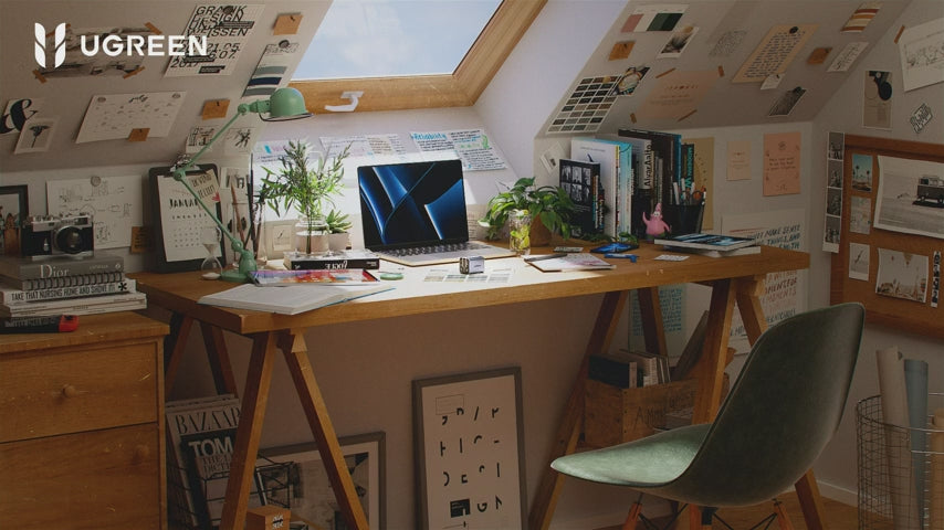 UGREEN Nexode Cargador USB-C 45W – 2 Puertos