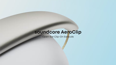 Soundcore Aeroclip - Auriculares Open-Ear negro