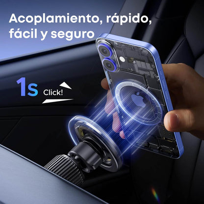 Ugreen Soporte MagSafe de Vehiculo para iPhone 17 16 15 14 13 12 series , fuerte imán